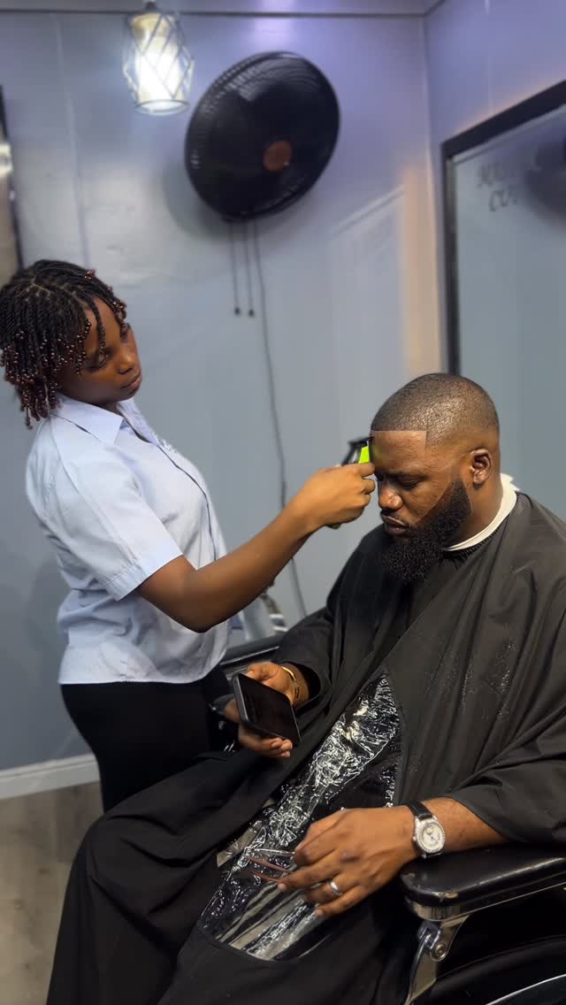 Barber inside Mastercut shop